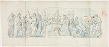 Saint Bibiana Refusing to Sacrifice to Jupiter, n.d. Creator: Antonio Grano