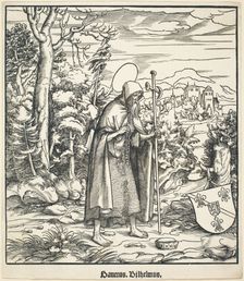 Saint Bilhelmus, 1516/1518. Creator: Leonhard Beck