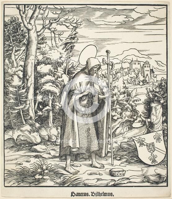 Saint Bilhelmus, 1516/1518. Creator: Leonhard Beck.