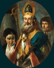 Saint Blaise. Creator: Tiepolo, Giambattista (1696-1770)