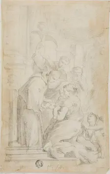 Saint Blessing of Healing Child, n.d. Creator: Unknown