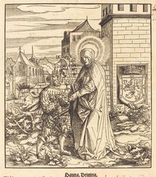 Saint Brigitta, 1516/1518. Creator: Leonhard Beck