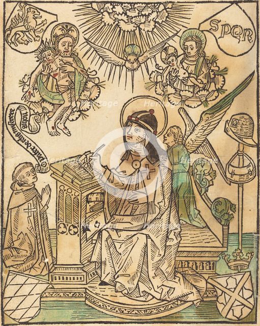 Saint Bridget, c. 1480. Creator: Unknown.