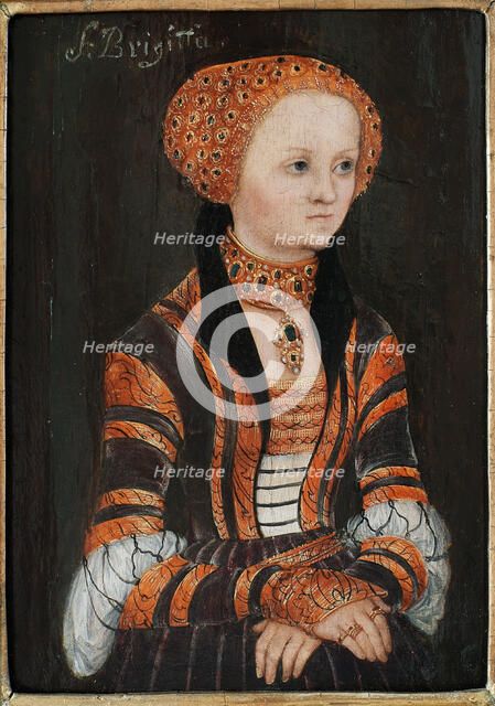 Saint Bridget of Sweden, . Creator: Cranach; Lucas; the Elder (1472-1553).