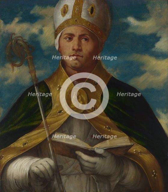 Saint Gaudioso, ca 1524. Artist: Romanino, Gerolamo (1485/6-1566)