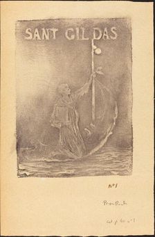 Saint Geldas. Creator: Pierre Roche