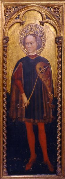 Saint Genesius of Rome, Second Half of the 15th cen.. Artist: Moretti, Cristoforo (active 1451-1485)