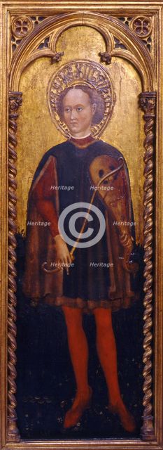 Saint Genesius of Rome, Second Half of the 15th cen.. Artist: Moretti, Cristoforo (active 1451-1485)