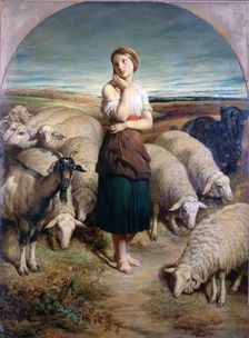Saint Genevieve C1810-1880. Artist: Charles-Emile-Callande de Champmartin