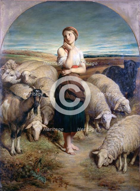 'Saint Genevieve', C1810-1880. Artist: Charles-Emile-Callande de Champmartin