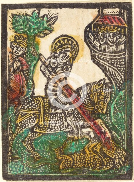 Saint George, 1470/1480. Creator: Workshop of the Master of the Aachen Madonna.