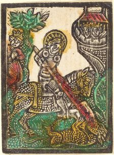 Saint George, 1470/1480. Creator: Workshop of the Master of the Aachen Madonna