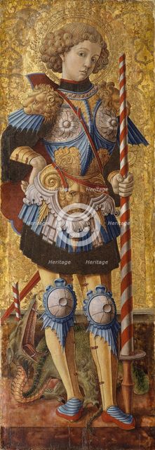 Saint George, 1472. Creator: Carlo Crivelli.