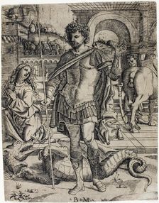 Saint George, 1506. Creator: Benedetto Montagna