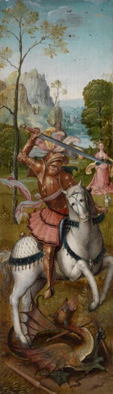 Saint George, 1519. Creator: Master of the Antwerp Adoration