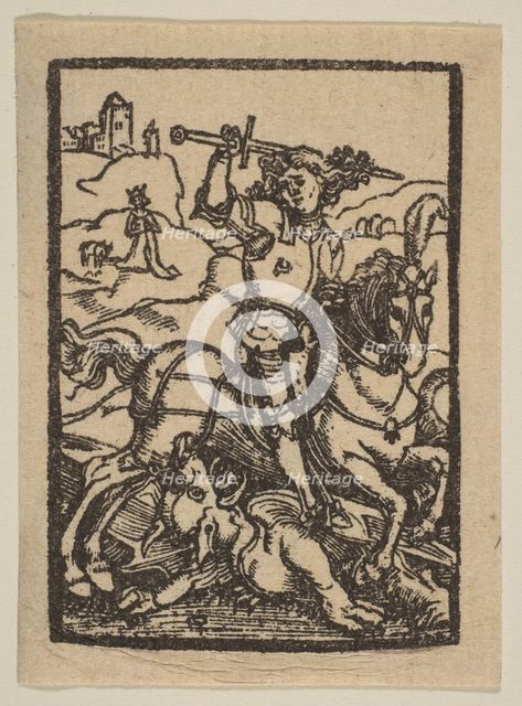 Saint George.n.d. Creator: Albrecht Durer.