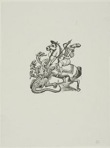 Saint George, n.d. Creator: José Guadalupe Posada