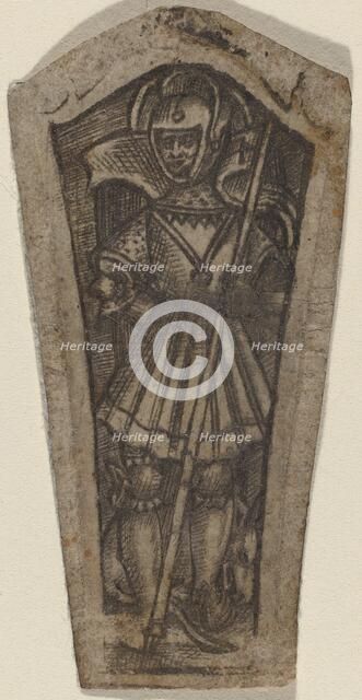 Saint George on Foot, 16th century. Creator: Unknown.