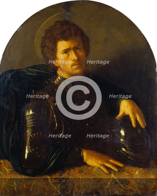 Saint George?, after 1540. Creator: Copy after Dosso Dossi.