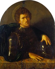 Saint George?, after 1540. Creator: Copy after Dosso Dossi