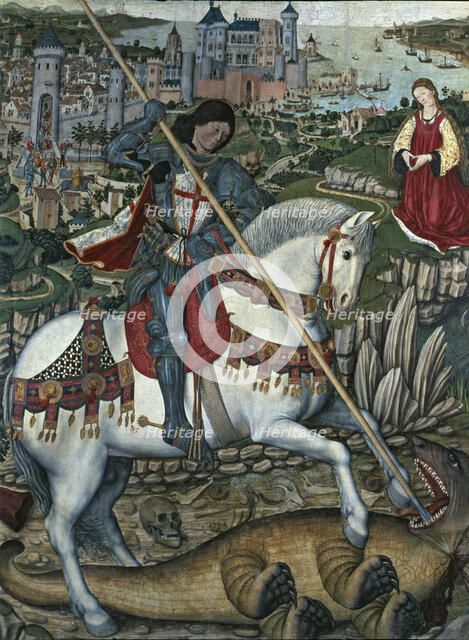 Saint George Altarpiece, by Pedro Nisart.