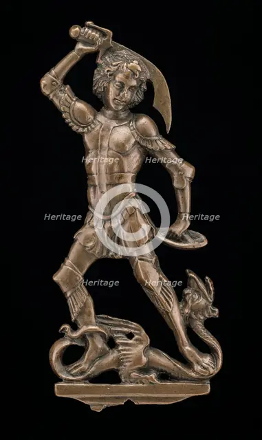 Saint George and the Dragon, 15th century. Creator: Unknown.