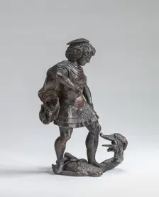 Saint George and the Dragon, 15th century. Creator: Unknown