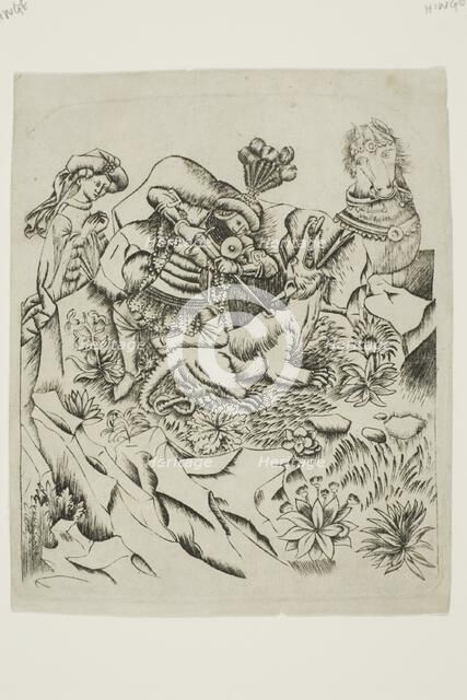 Saint George and the Dragon, n.d. Creator: Master of the Nuremberg Passion.