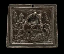 Saint George and the Dragon. Creator: Andrea Briosco