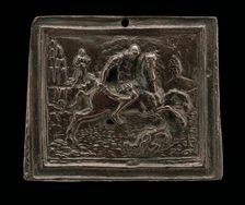 Saint George and the Dragon. Creator: Andrea Briosco