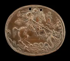 Saint George and the Dragon. Creator: Gianfrancesco Enzola