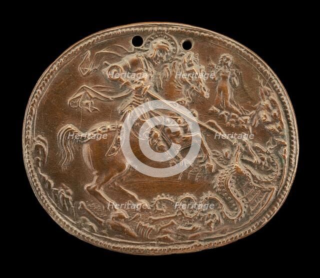 Saint George and the Dragon. Creator: Gianfrancesco Enzola.
