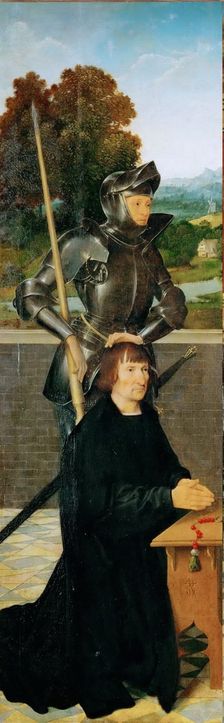 Saint George and Donor (Winged Altar, Left Panel)