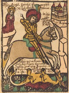 Saint George, c. 1460/1470. Creator: Unknown