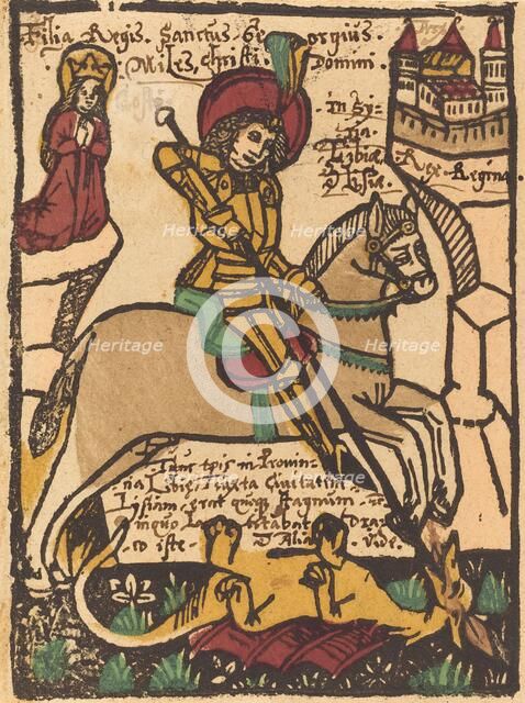 Saint George, c. 1460/1470. Creator: Unknown.