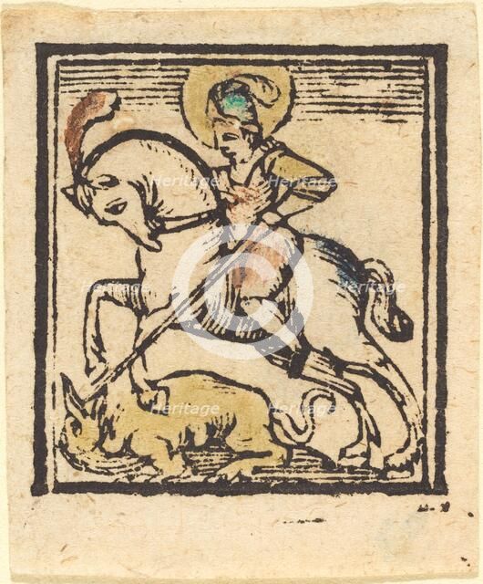 Saint George, c. 1475. Creator: Unknown.