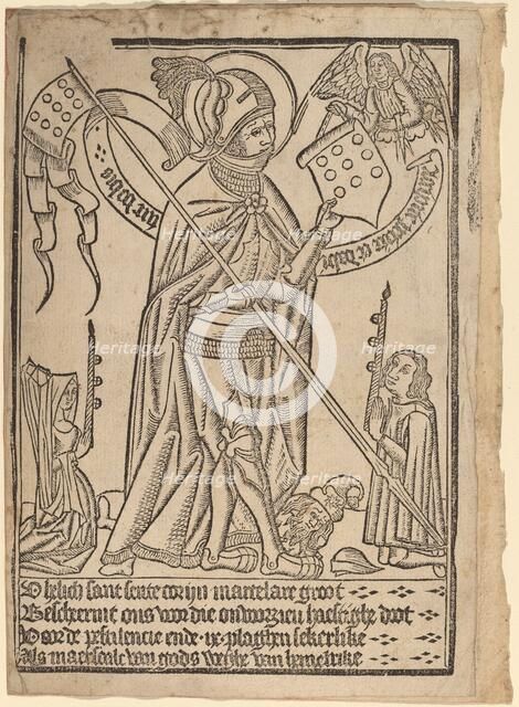 Saint George (?), c. 1490. Creator: Unknown.