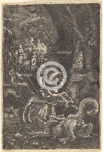 Saint George, c. 1515/1518. Creator: Albrecht Altdorfer.