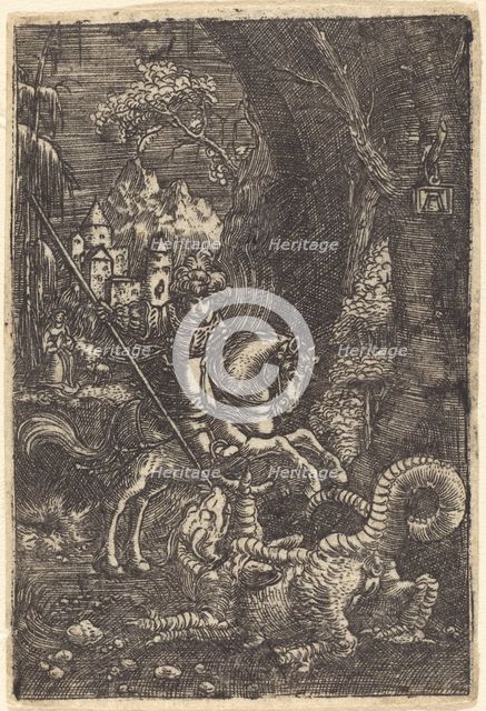 Saint George, c. 1515/1518. Creator: Albrecht Altdorfer.