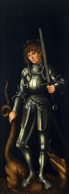 Saint George, ca 1514. Creator: Cranach, Lucas, the Elder (1472-1553)