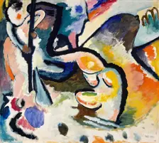 Saint George III, 1911. Creator: Kandinsky, Wassily Vasilyevich (1866-1944)