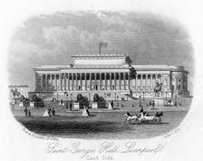 Saint George's Hall, Liverpool, 1 January 1875