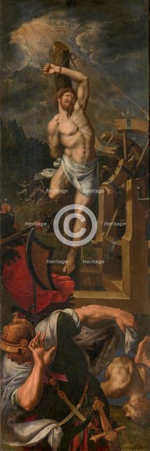 Saint George tortured, c1570-1590s. Creator: Ambrosius Francken I.