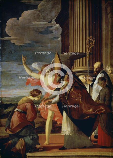 'Saint Germanus of Auxerre and Saint Genevieve of Paris', 1630.  Artist: Laurent de la Hyre