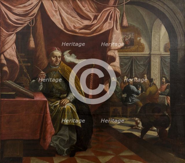 Saint Gregory the Great, ca 1690.