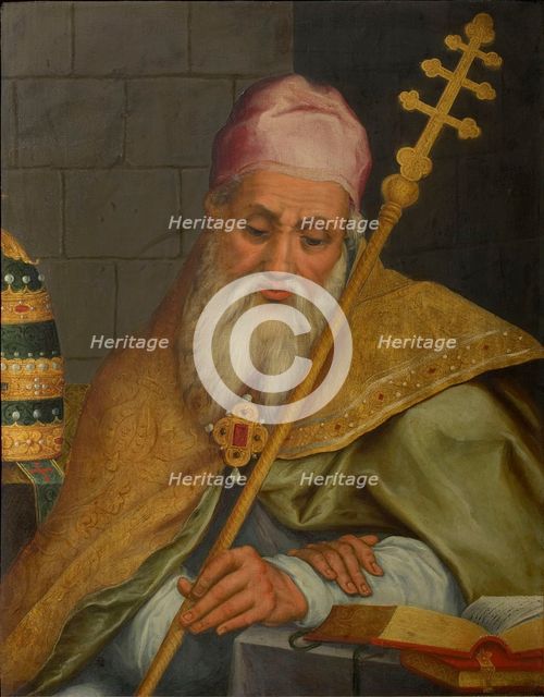 Saint Gregory the Great. Creator: Bloemaert, Abraham (1566-1651).