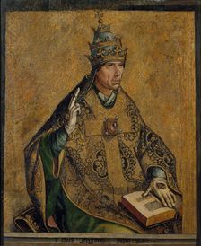 Saint Gregory the Great. Artist: Berruguete, Pedro (1450-1503)
