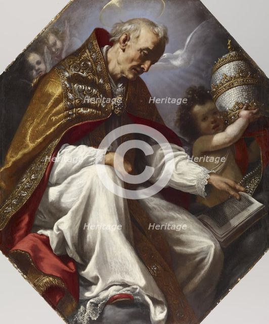 Saint Gregory the Great, c1630. Creator: Jacopo Vignali.