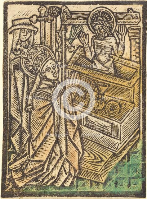 Saint Gregory, c. 1480. Creator: Workshop of the Master of the Aachen Madonna.