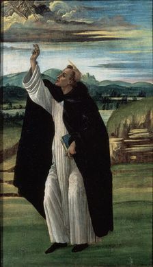 Saint Dominic 1490s. Artist: Sandro Botticelli